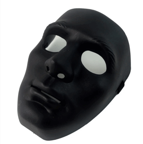 Siyah Renk Hip Hop Anonim Jabbawockeez Dans Maskesi 18x19 cm - Görsel 5