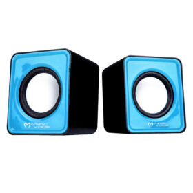 T-001 1+1 KARE MODEL MİNİ USB HOPARLÖR - SPEAKER (2*3 WATT)