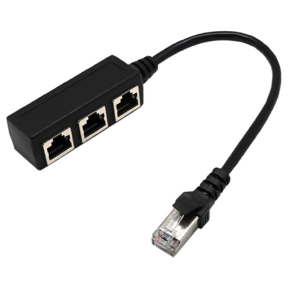 PM-25007 ETHERNET RJ45 3LÜ DAĞITICI SPLITTER - Görsel 2