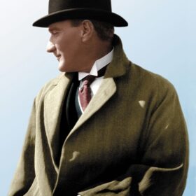 Siyah Renk Atatürk Şapkası