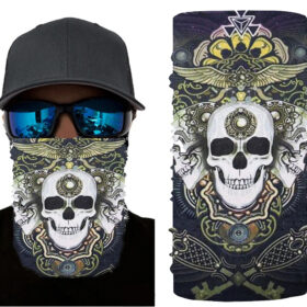 Motorcu Boyunluk Baf Buff Bandana 25x48 cm Model 3