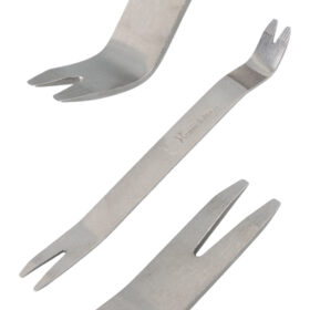 S1 ARAÇ İÇİ SES SİSTEMİ SÖKME - LASTİK SÖKME -  KAPI DÜZELTME ÇIKARMA APARATI PASLANMAZ ÇELİK (2.5X240MM)