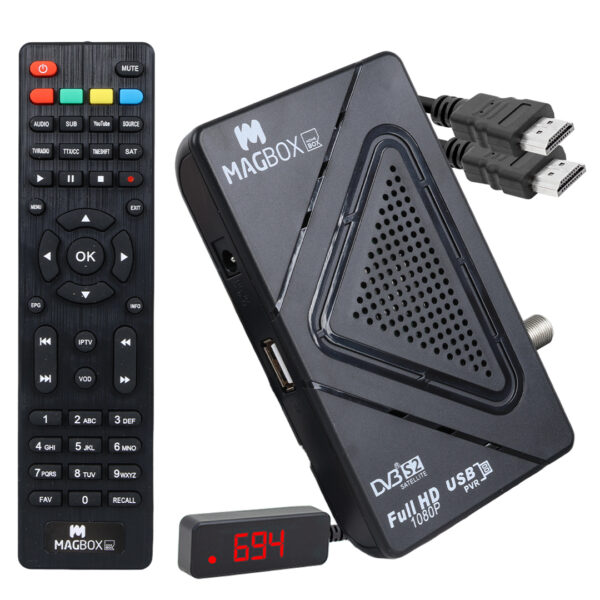 HOMEBOX FULL HD UYDU ALICISI 4000 KANAL TKGS / YOUTUBE / USB DESTEKLİ (UZATMA DİSPLAY GÖZLÜ)