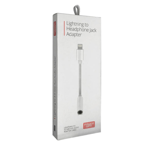 AC03 LIGHTNING TO 3.5MM STEREO AUX KULAKLIK JACK ÇEVİRİCİ KABLO - Görsel 2