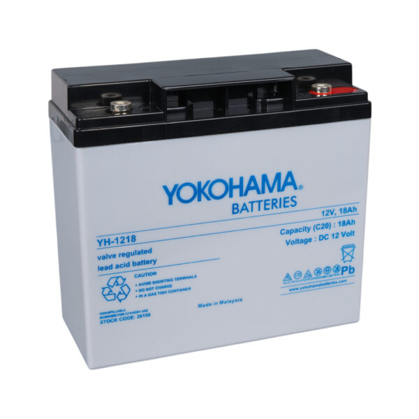 YH-1218 12 VOLT - 18 AMPER KURU AKÜ (181 X 76 X 167 MM)