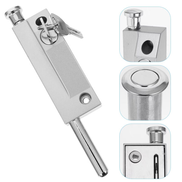 SN-26274 PENCERE - SÜRGÜLÜ KAPI ANAHTARLI ÇELİK KİLİT (GÜVENLİK KİLİDİ)