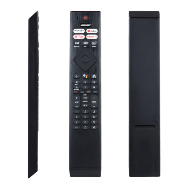 HUAYU KL PH-V11 SES KOMUTLU AMBILIGHT-NETFLIX-PRIME VIDEO-YOUTUBE-RAKUTEN TV TUŞLU LED TV KUMANDA