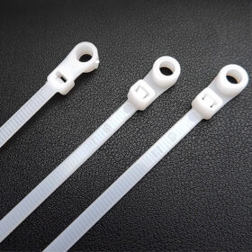 PM-26331 DELİKLİ BEYAZ KABLO BAĞI 3.6X200MM  (100LÜ PAKET)