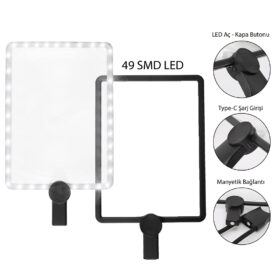 SN-26402 TELEFON - TABLET - KİTAP BÜYÜTECİ AYARLANABİLİR ESNEK AKROBAT (240X170MM)