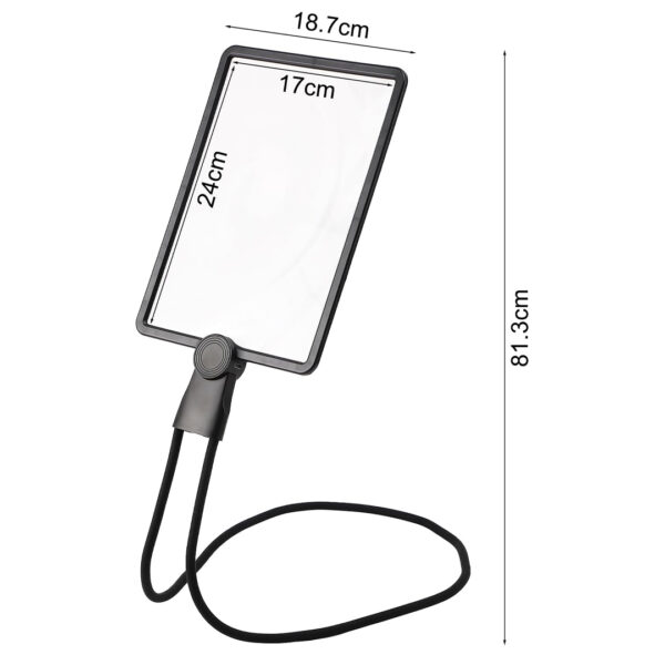 SN-26402 TELEFON - TABLET - KİTAP BÜYÜTECİ AYARLANABİLİR ESNEK AKROBAT (240X170MM) - Görsel 4