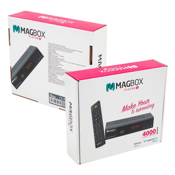 PLUTON S TKGSLİ YENİ MODEL KASALI FULL HD UYDU ALICISI (SCART+HD)(HDMI KABLO DAHİL) - Görsel 4
