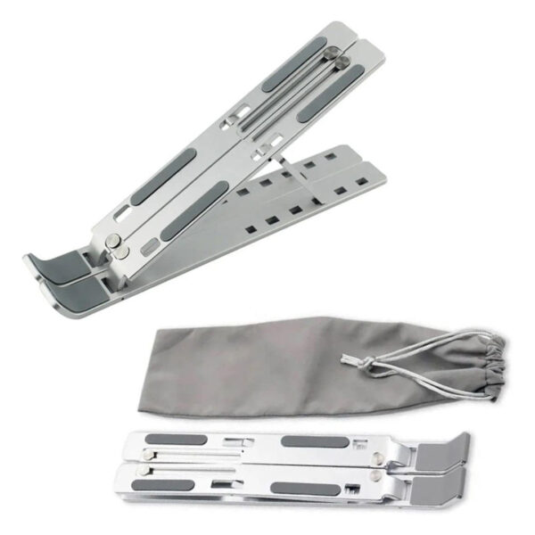 FNC-5150ST GRİ KATLANABILIR ALUMINYUM NOTEBOOK STANDI - Görsel 2