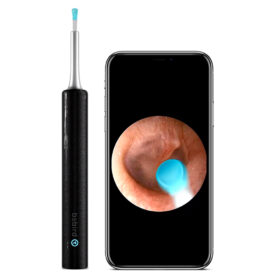 T5 5MP KAMERA 3.5MM LENS ŞARJLI WIFI GÖRÜNTÜLÜ KULAK TEMİZLEYİCİ SİYAH RENK