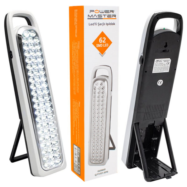 YJ-6828A 62 SMD LEDLİ ŞARJLI IŞILDAK - Görsel 3