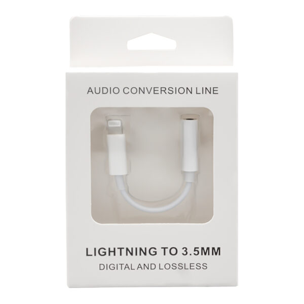 LIGHTNING TO 3.5MM AUX JACK KULAKLIK ÇEVİRİCİ - Görsel 2