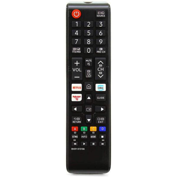 KL SAMSUNG BN59-01315B NETFLIX-PRIME VIDEO-RAKUTEN TUŞLU KISA LCD LED TV KUMANDA (40192=2860)