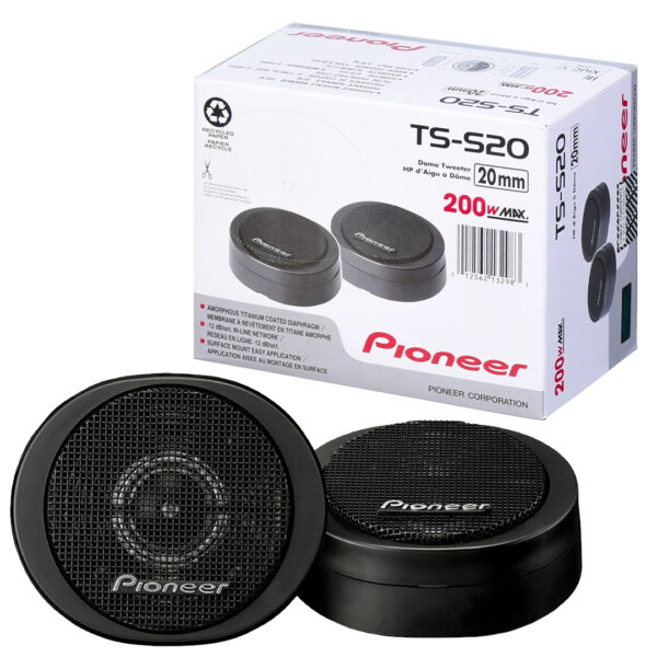TS-S20 3/4 20MM 200 WATT HARD DOME SUPER TWEETER TİZ HOPARLÖR (2Lİ TAKIM) - Görsel 2