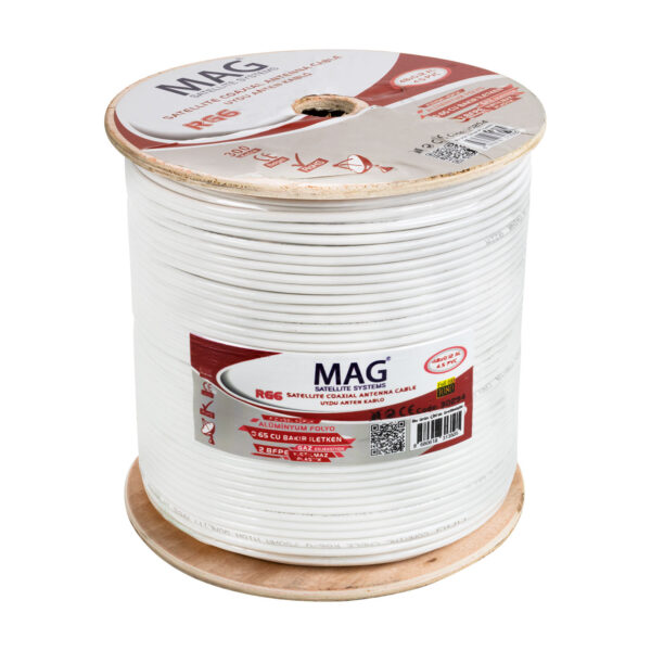 MAG RG59 FA MİNİ ANTEN KABLOSU (300 METRE) - Görsel 2