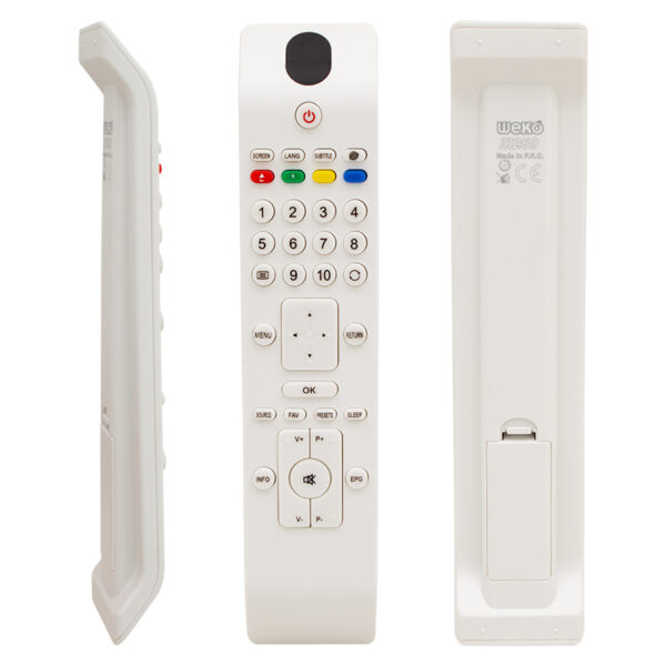 KL VESTEL-SEG-REGAL RC3902 RM-L220W YAZISIZ BEYAZ LCD LED TV KUMANDA (31269=31270)