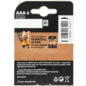 AAA İNCE PİL (6LI PAKET FİYATI)