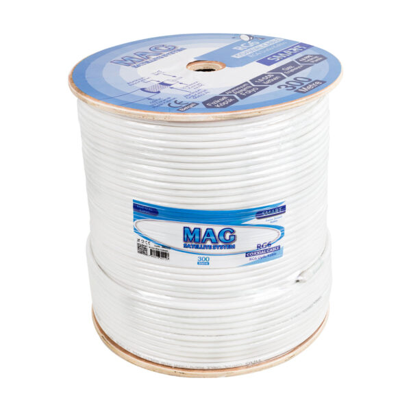 MAG SMART RG6/U4 64 TEL ANTEN KABLOSU (300 METRE) - Görsel 2
