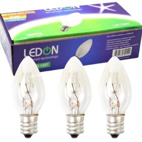LD-1407 7 WATT TEK E14 DUY (CLEAR) ŞEFFAF PARFÜM AMPUL (50LİK KUTU)