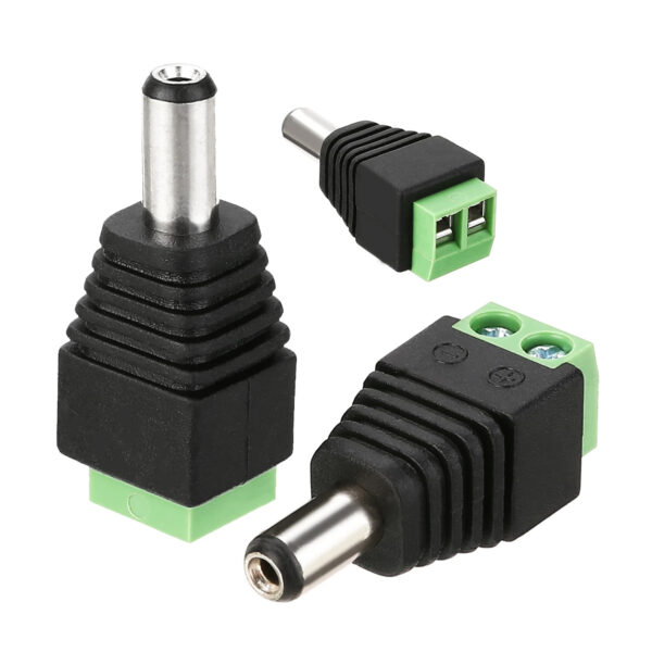 5.5X2.1MM POWER ERKEK KONNEKTÖR (IC-254E)