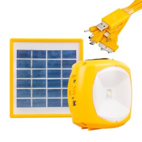 PM-33399 TEK PANELLİ ŞARJLI SOLAR IŞILDAK AYDINLATMA SETİ