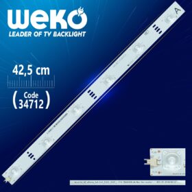 _42_ATHENA_5X6+5X6_2121C_6S1P_L P74 ZBA60600-AA NON HORİZONTAL REV.V0 42,50 CM 6 LEDLİ (WK-19)