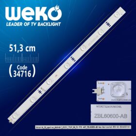 _55_APOLLON_8X8+8X7_2121C_7S1P_NH_R1 P76 4X7_ZBL60600-AB - 51.3 CM 7 LEDLİ - (WK-11/WK-044)