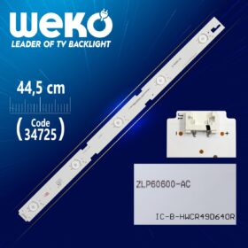 IC-B-HWCR49D640R - ZLP60600-AC - 44.5 CM 5 LEDLİ - (WK-21)