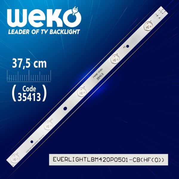 LBM420P0501-CB(HF(0)) - 74M9F(P35) - 37.5 CM 5 LEDLİ - (WK-157) SOKETSİZDİR