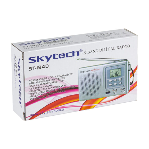 SKYTECH ST-194D 9 BANT DİJİTAL FM RADYO - Görsel 3