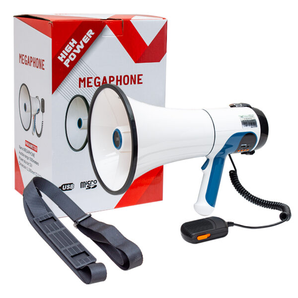 ML-687 BLUETOOTH-USB-AUX-SD-GİRİŞLİ MAYKLI 100 WATT-ŞARJ ÜNİTELİ+HARİCİ PİL YUVALI  MEGAFON - Görsel 3