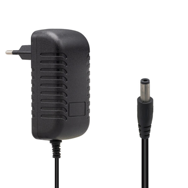 PM-4531 12 VOLT - 2 AMPER 5.5*2.5 MM UÇLU PLASTİK KASA PRİZ TİPİ ADAPTÖR - Görsel 2