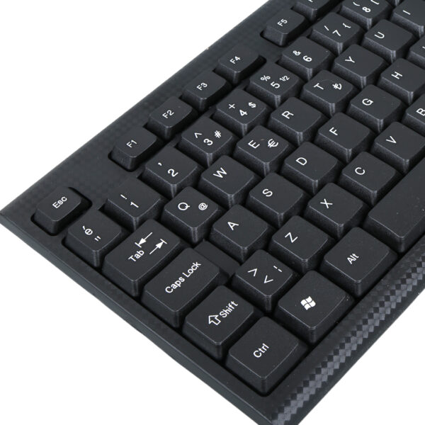 HL-4809 STANDART KABLOLU SİYAH USB Q KLAVYE - Görsel 3
