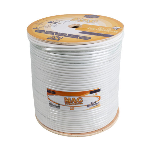 MAG PLUS RG6/U4 TRISHEILD ANTEN KABLOSU (300 METRE) - Görsel 3