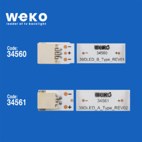 5020 34560X1 34561X4 39DLED 5 ADET LED BAR