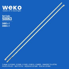 5063 34865X1 34866X1 47 V12 EDGE REV1.4 2 ADET LED BAR (48LED)