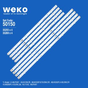 5150 35255X4 35269X4 LGE_WICOP_49INCH_UHD_REV06 8 ADET LED BAR