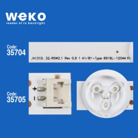 5214 35704X1 35705X2 32 V13 REV 0.0 3 ADET LED BAR (BİRLEŞTİRİLMİŞ)