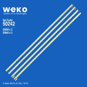 5242 35839X2 35840X2 65INCH 7030PKG 36EA 4 ADET LED BAR (36LED)