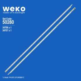5280 34706X1 34707X1 V500D2-LS1 2 ADET LED BAR (56LED)