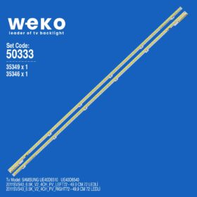5333 35349X1 35346X1 2011SVS40_6.5K_V2_4CH_PV 2 ADET LED BAR (72LED)