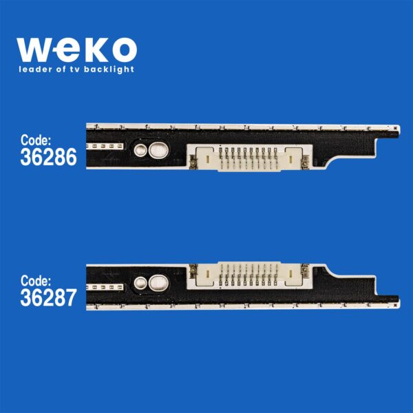 5391 36286X1 36287X1 SAMSUNG_2013SVS40_7032SNB 2 ADET LED BAR (59LED) - Görsel 2