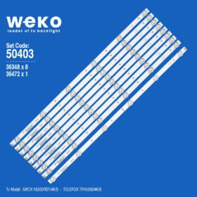 5403 36348X8 36472X1 JS-D-JP55DM 9 ADET LED BAR