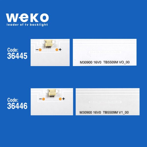 5425 36445X8 36446X8 TB5509M V0_00 16 ADET LED BAR - Görsel 2