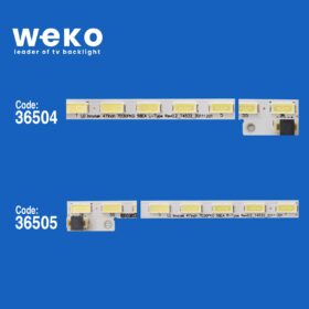 5441 36504X1 36505X1 LG INNOTEK 47INCH 7030PKG 56EA 2 ADET LED BAR 5PİN (56LED)