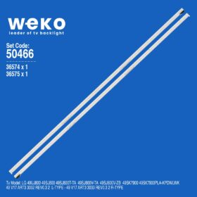 5466 36574X1 36575X1 49 V17 ART3 2 ADET LED BAR (57LED)
