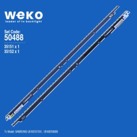 5488 35151X1 35152X1 40SNB 3D-7032LED 2 ADET LED BAR (56LED)